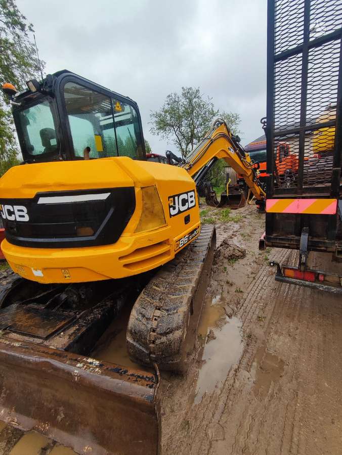JCB 86C-1, mini excavator