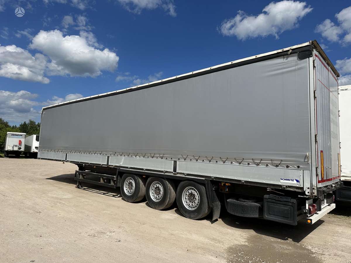 Schmitz Bort-schtora, curtainsider with dropside