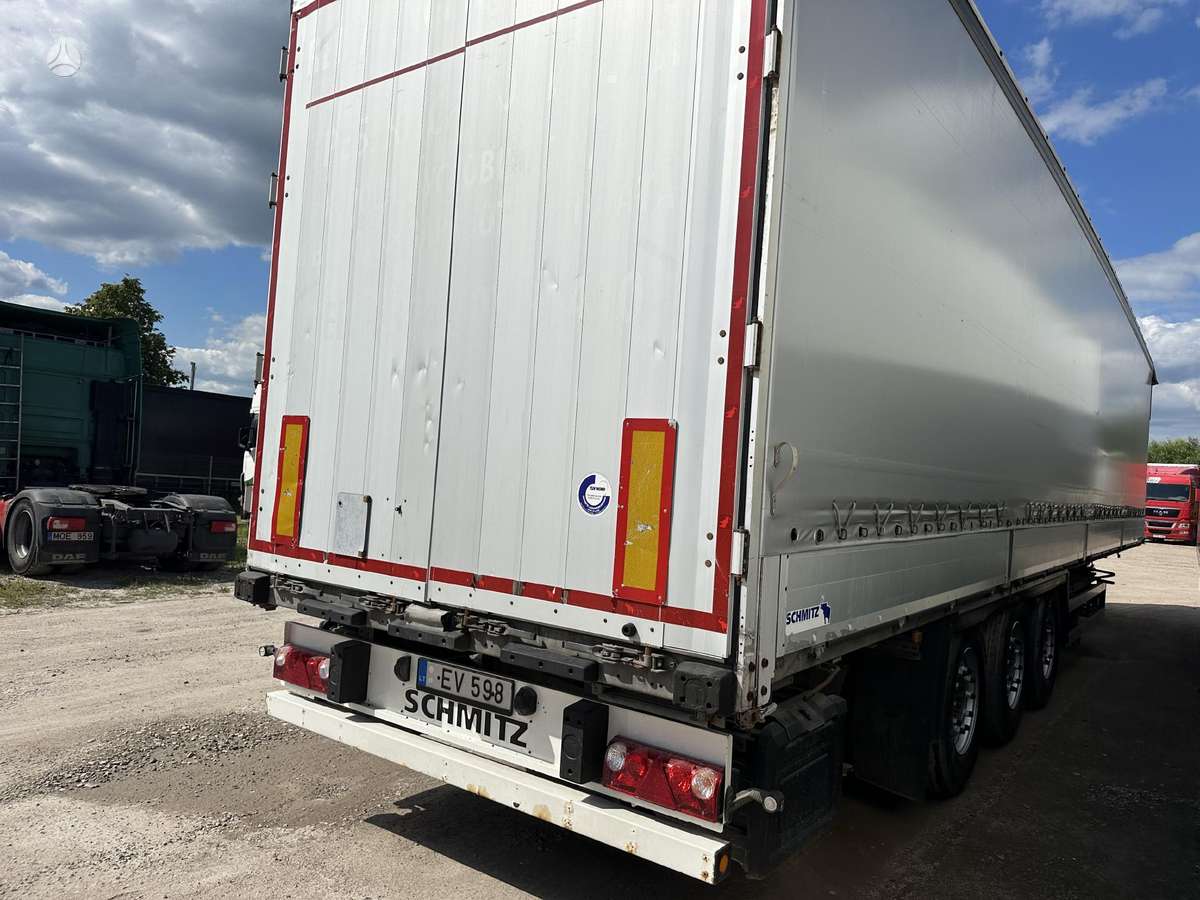 Schmitz Bort-schtora, curtainsider with dropside