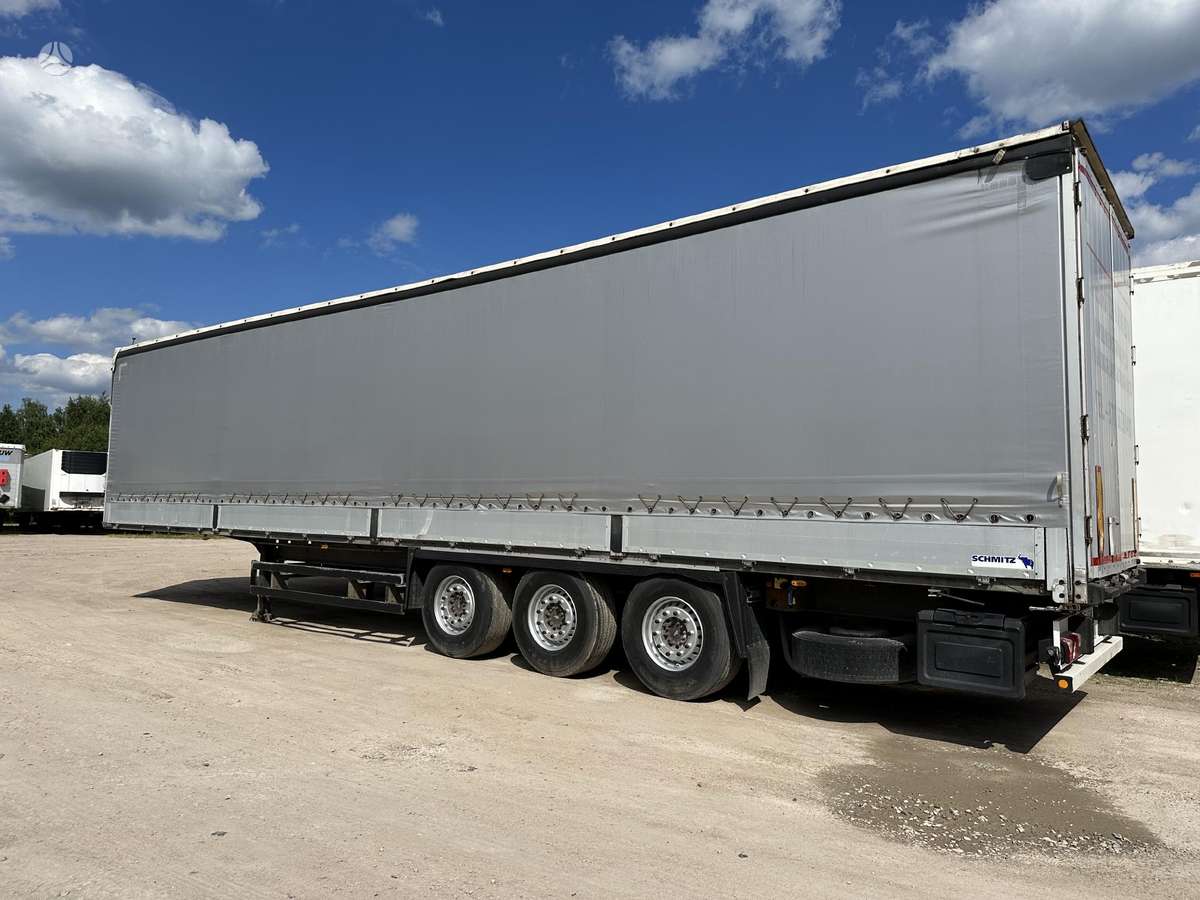 Schmitz Bort-schtora, curtainsider with dropside