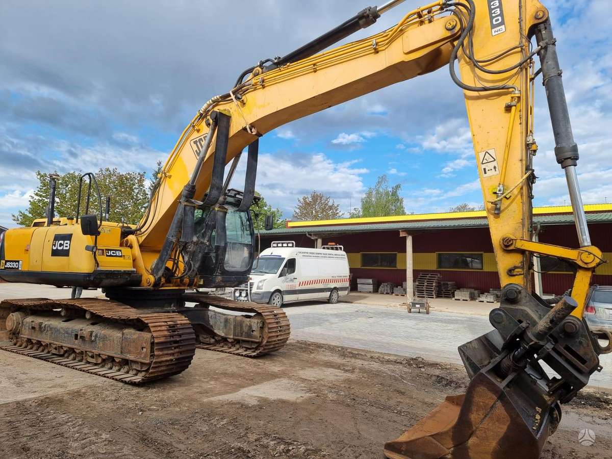 JCB JS 330 NC, ekskavatoriai