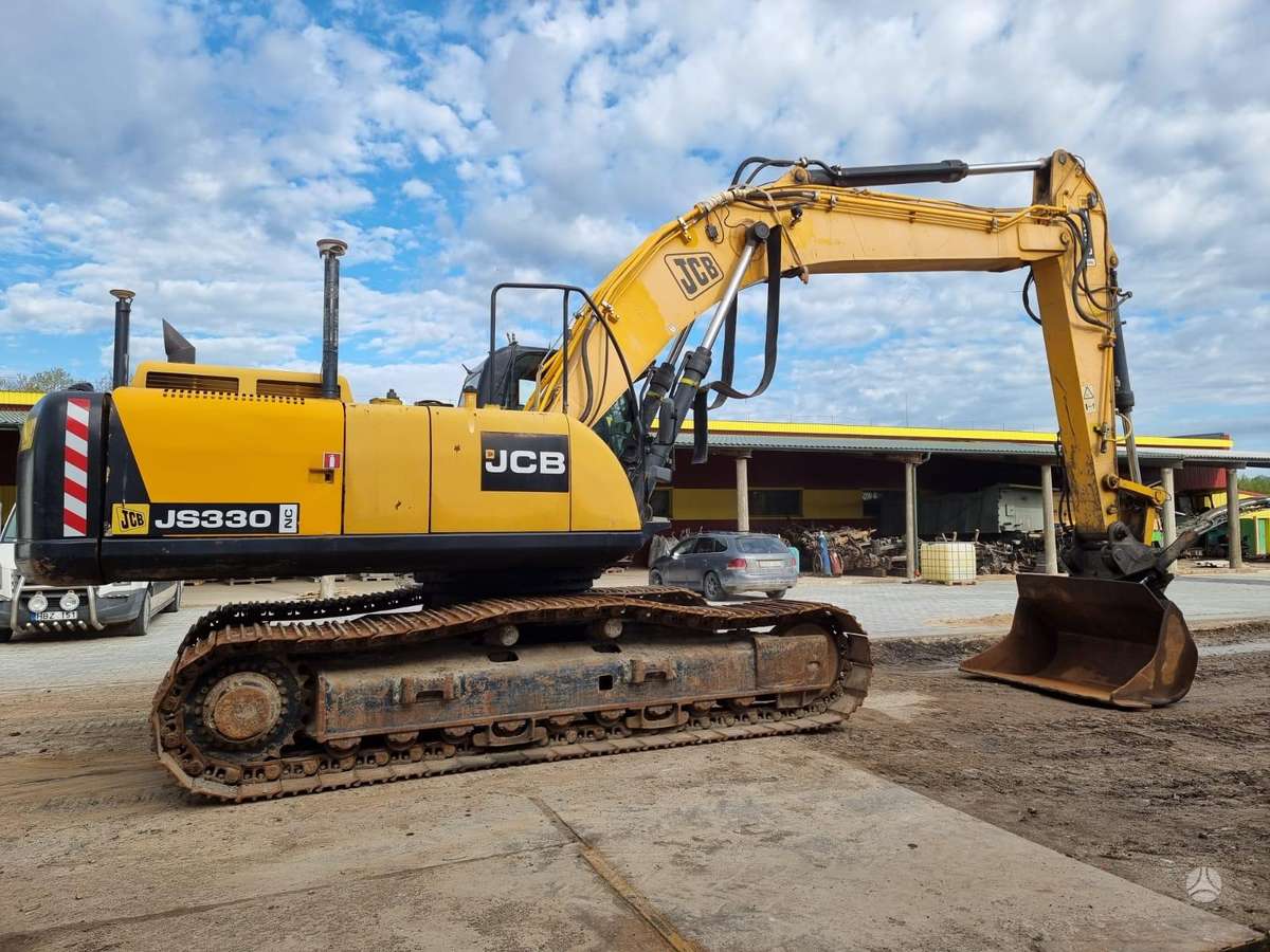 JCB JS 330 NC, ekskavatoriai