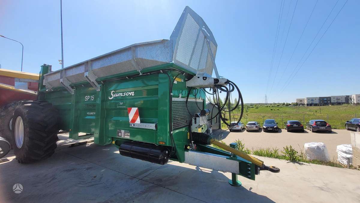 Samson SP 15, manure shakers, compost shredders