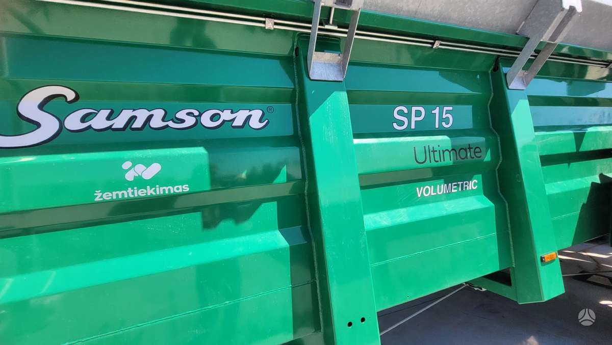 Samson SP 15, навозные шейкеры, измельчители компоста