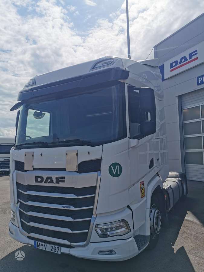 DAF XF 480 FT Low deck, Garantija, double sleeper