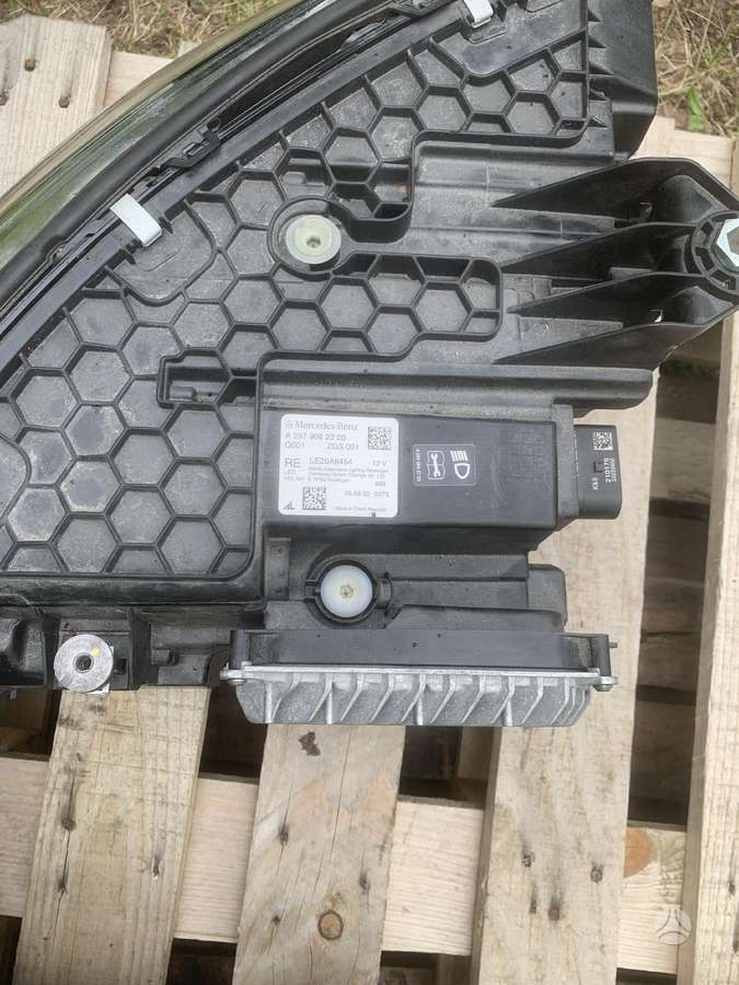 Mercedes-Benz EQS kėbulo dalys