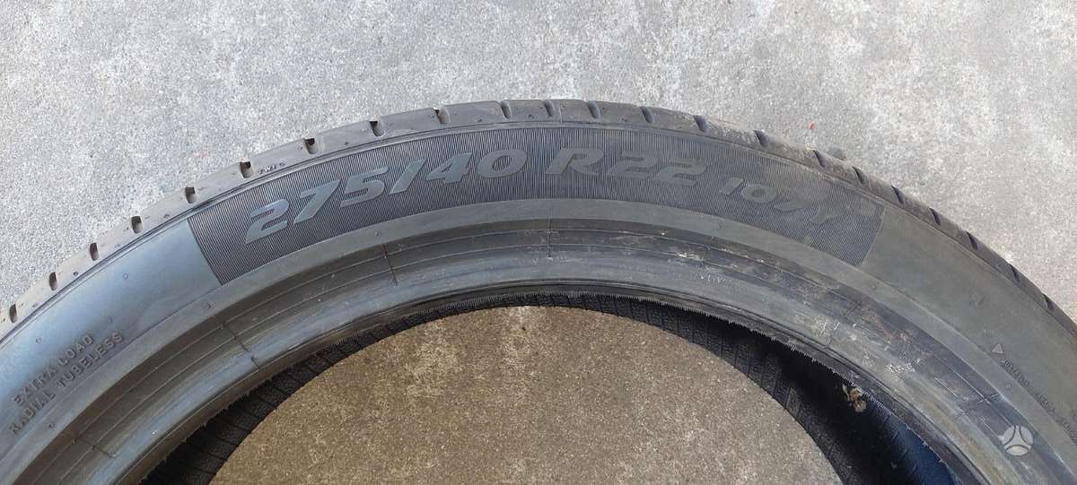Pirelli, summer 275/40 R22