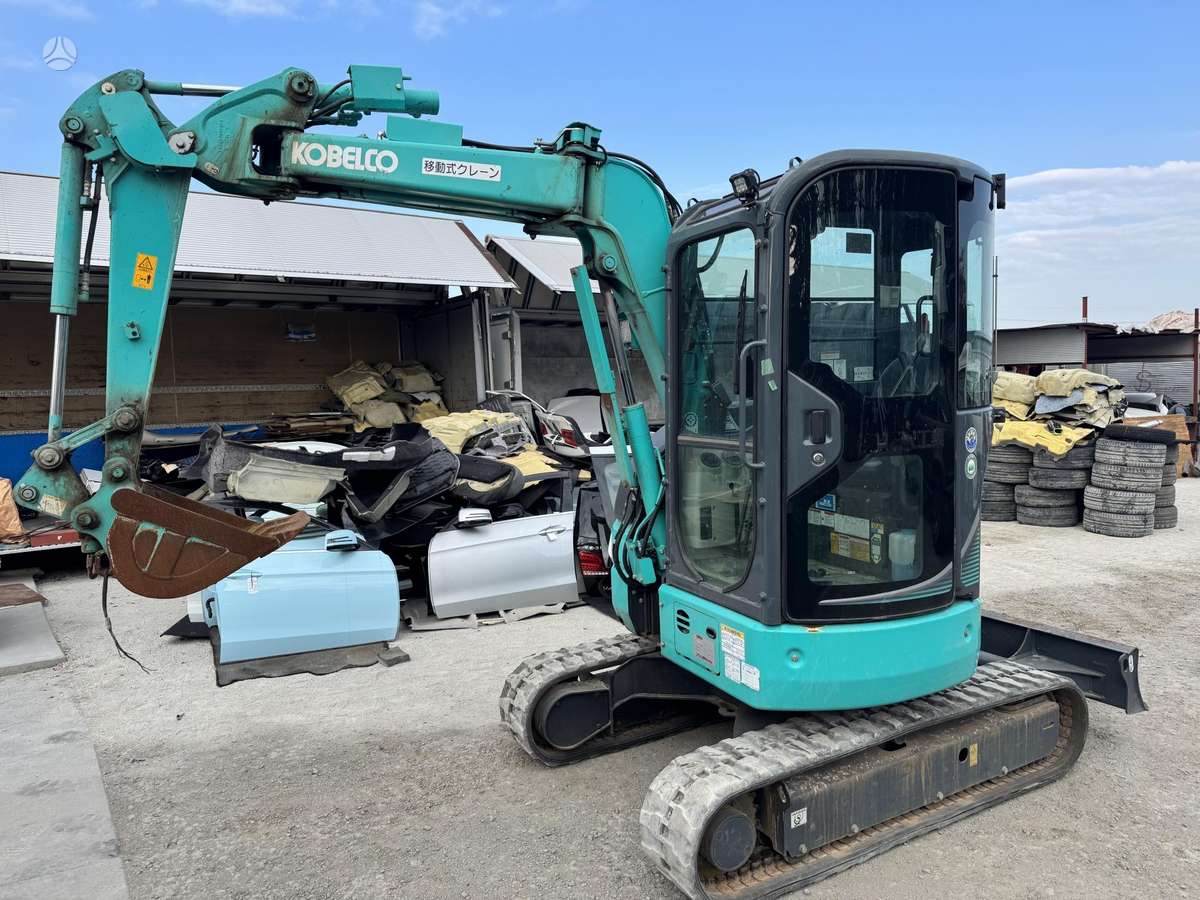 Kobelco SK30UR-6, mini ekskavatoriai