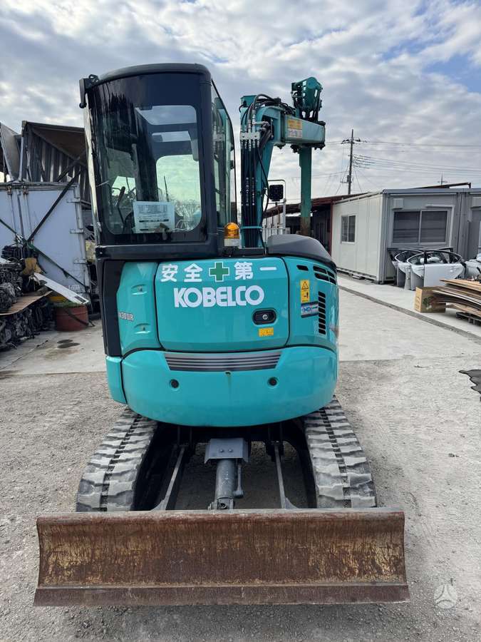 Kobelco SK30UR-6, mini ekskavatoriai