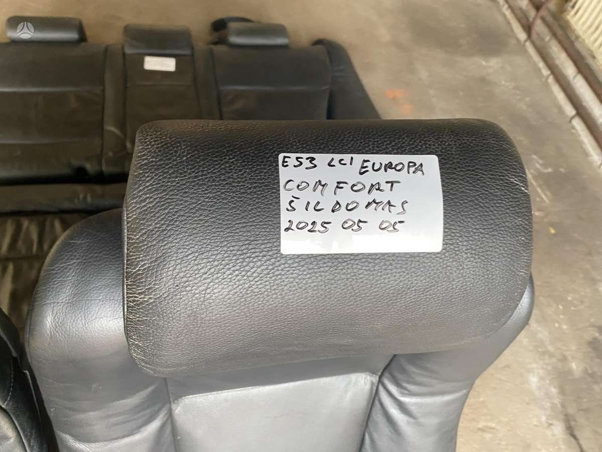 BMW X5, Comfort Salonas, sėdynės