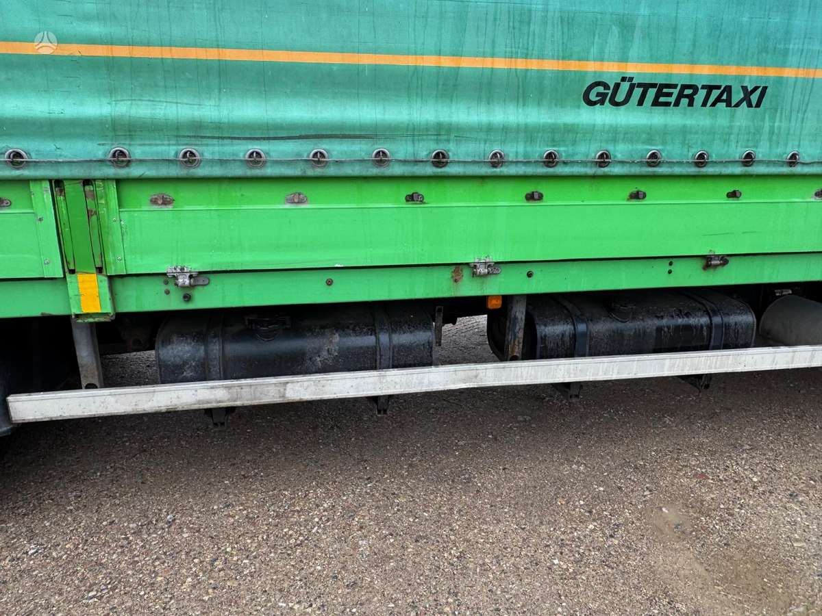 MAN TGL 12.250, dropside with curtains