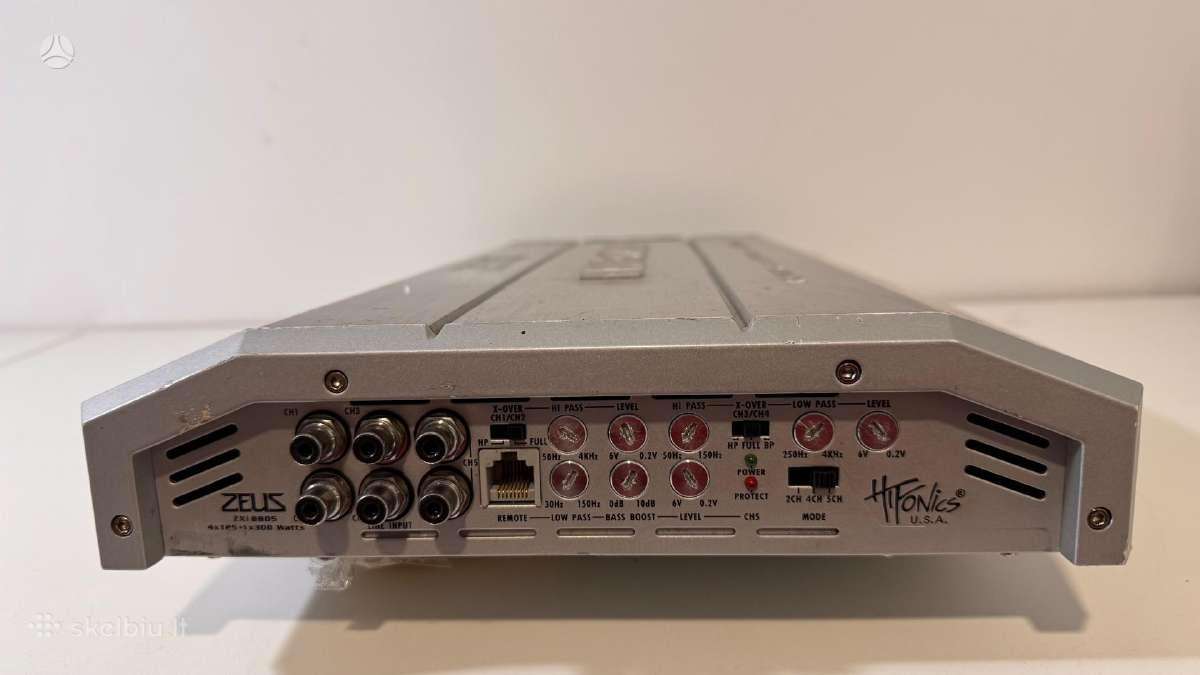 Kita- HIFONICS ZXi8805 stiprintuvas, sound amplifiers