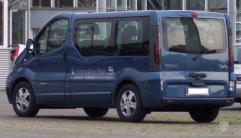 Renault Trafic, pasažieru mikroautobuss