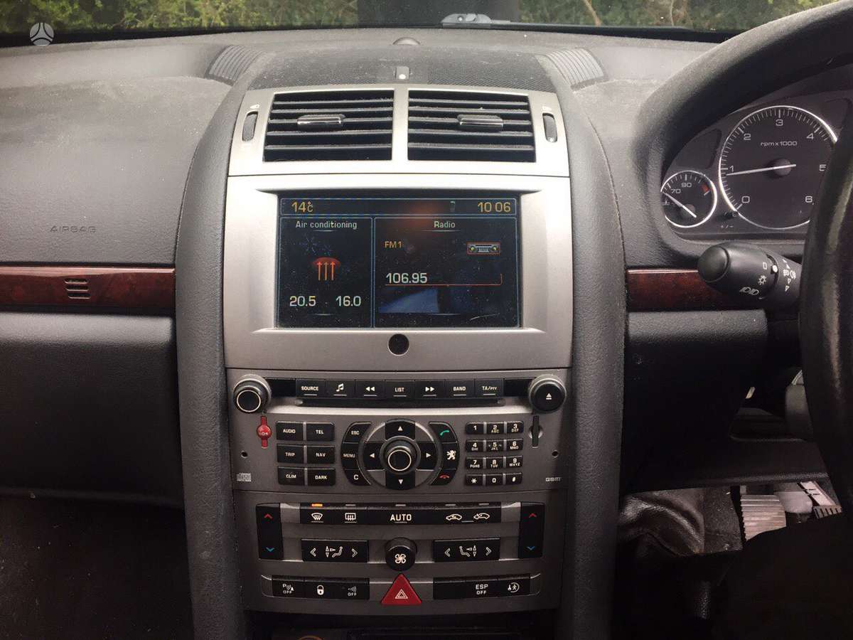 Peugeot 407 variklio detalės