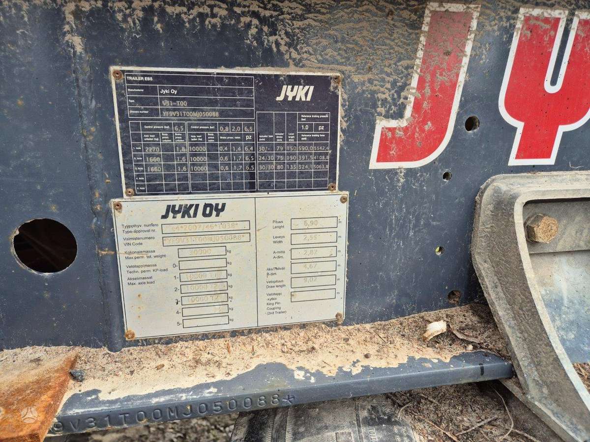 JYKI V31, timber