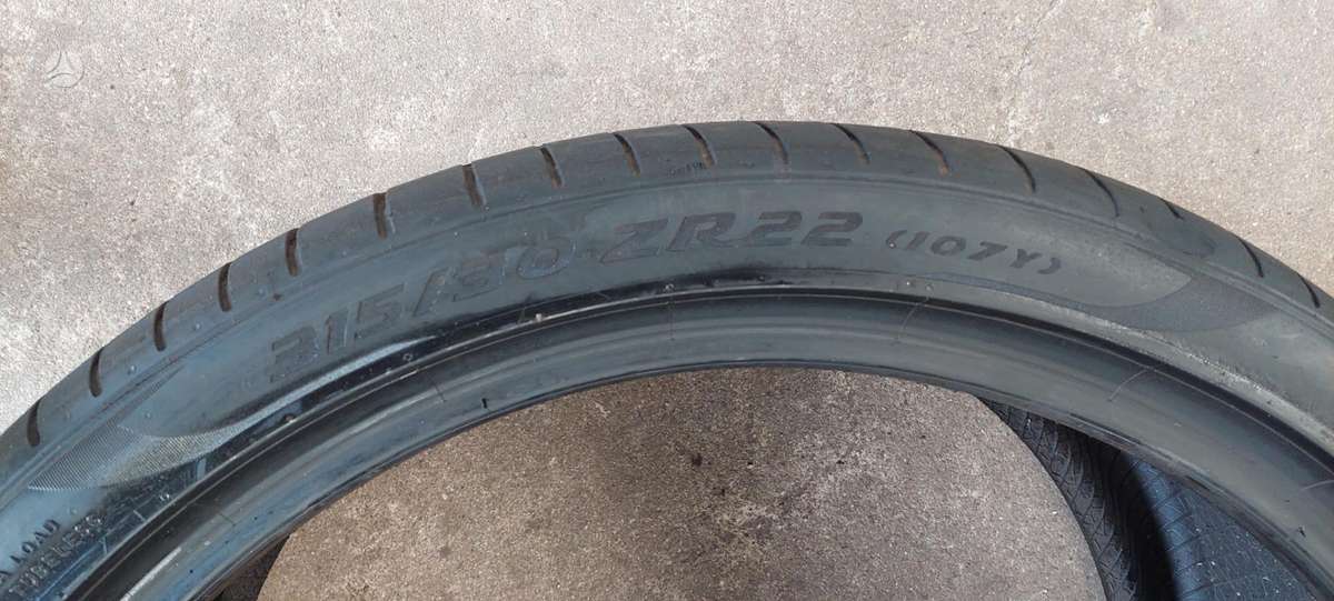Pirelli, summer 315/30 R22