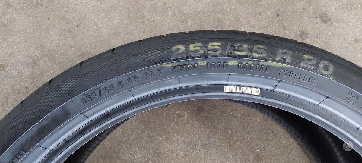 Continental, summer 255/35 R20