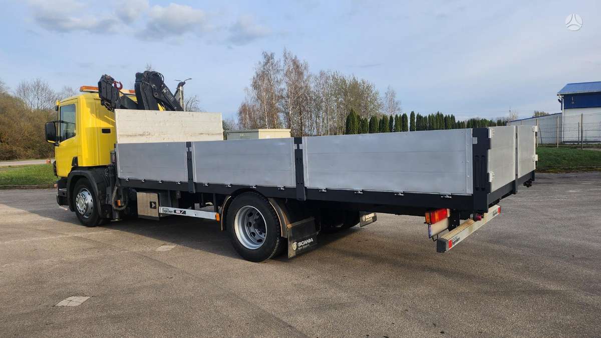 Scania HIAB, с краном