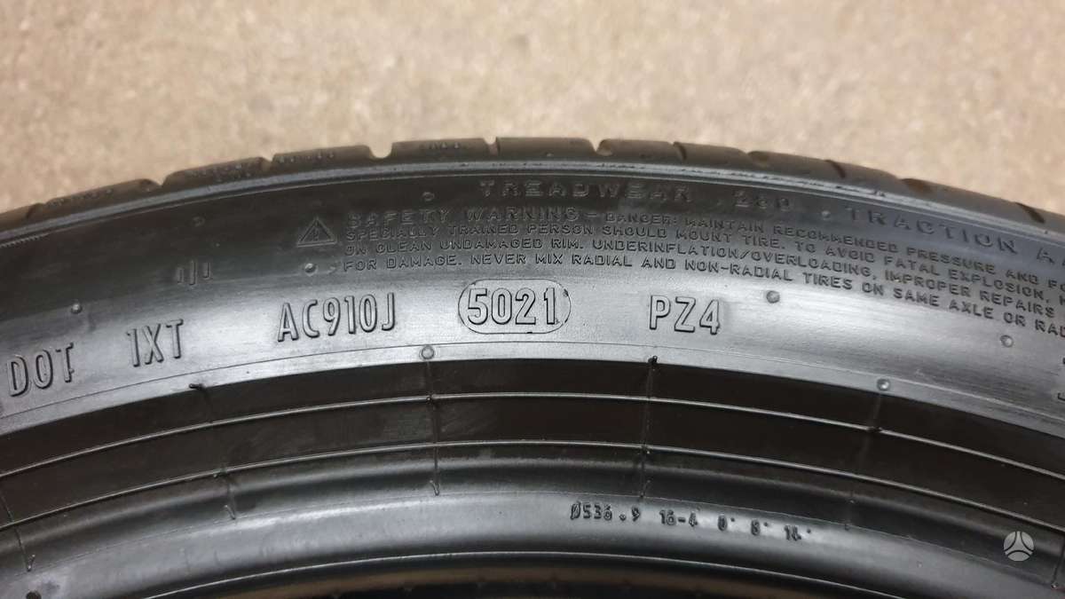 Pirelli PZero TM apie 7mm, летние 265/40 R21
