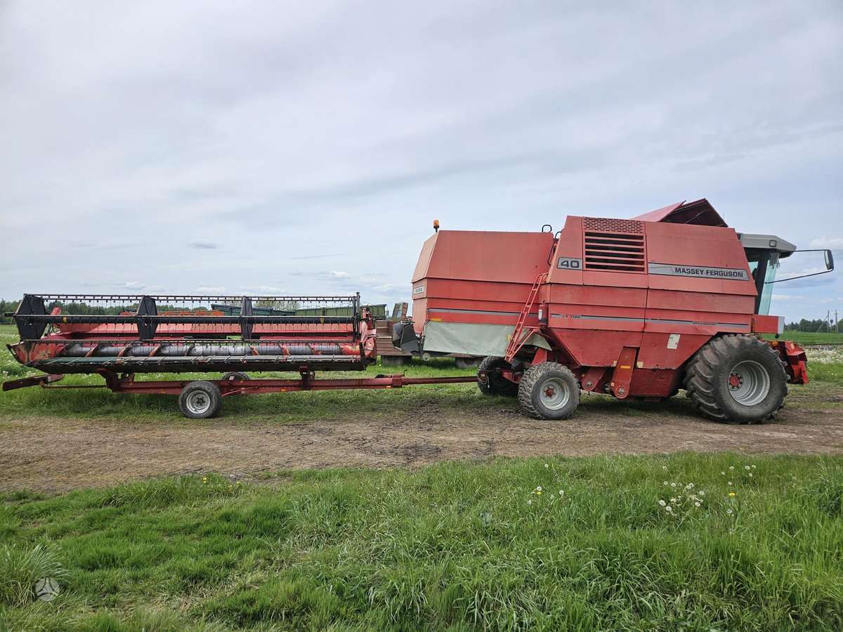 Massey Ferguson 40RS, комбайны