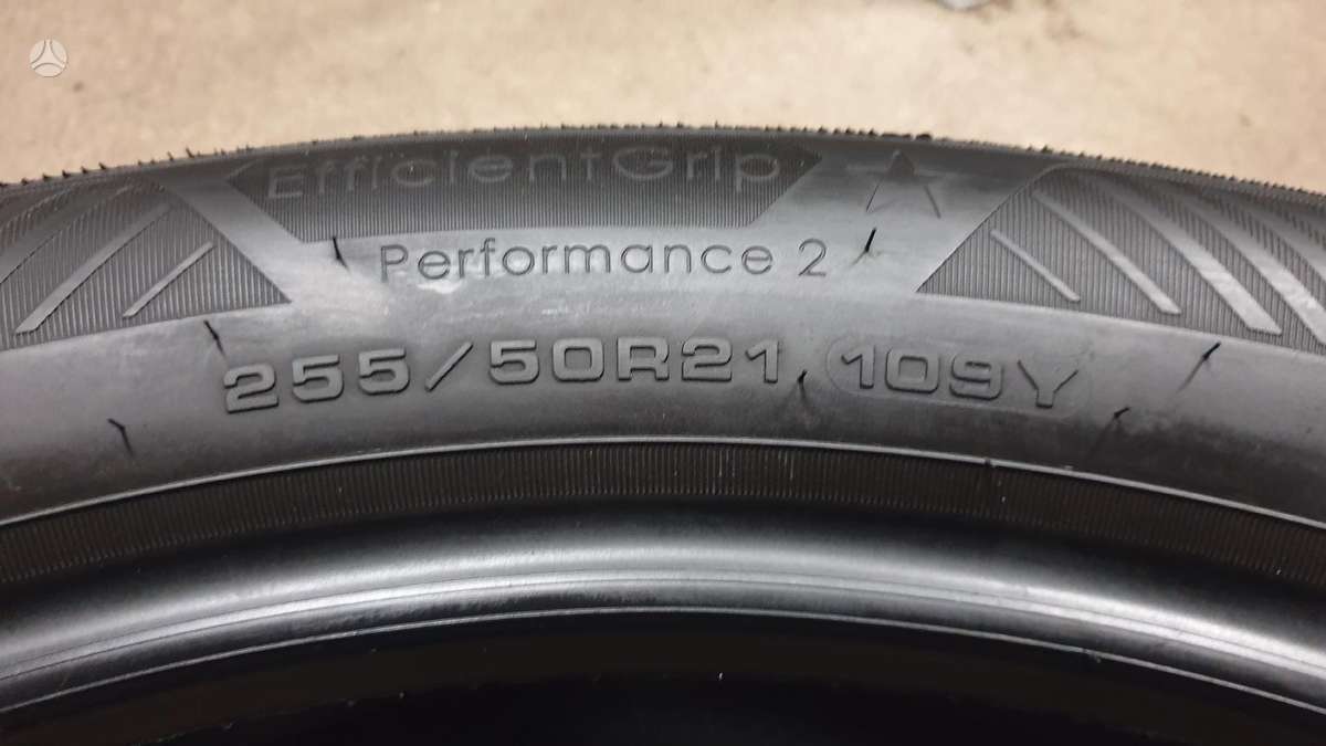 Goodyear EfficientGripPerformance2 7mm, vasarinės 255/50 R21