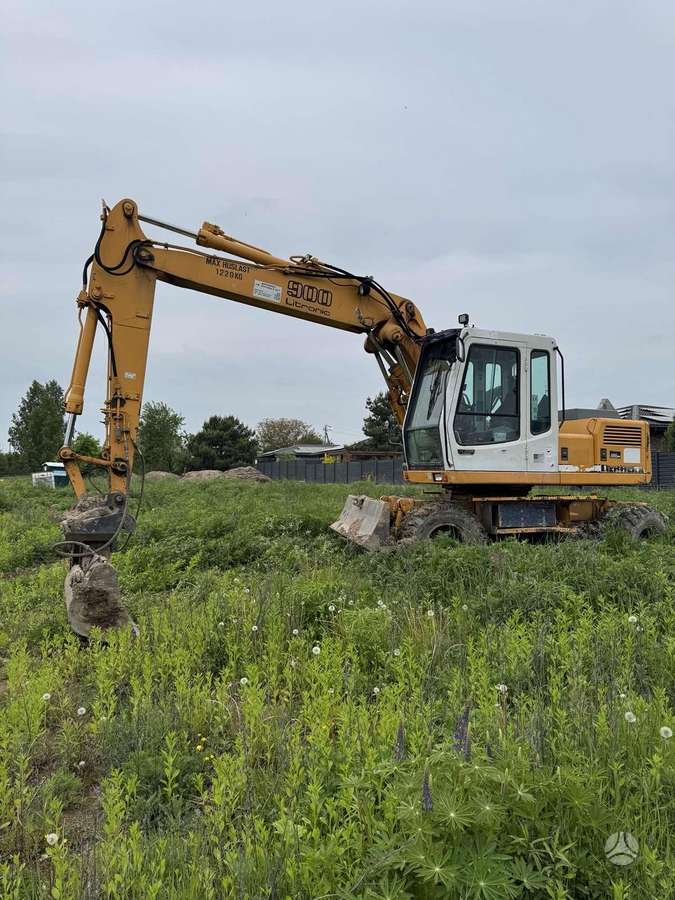 Liebherr A900 Litronic, экскаваторы