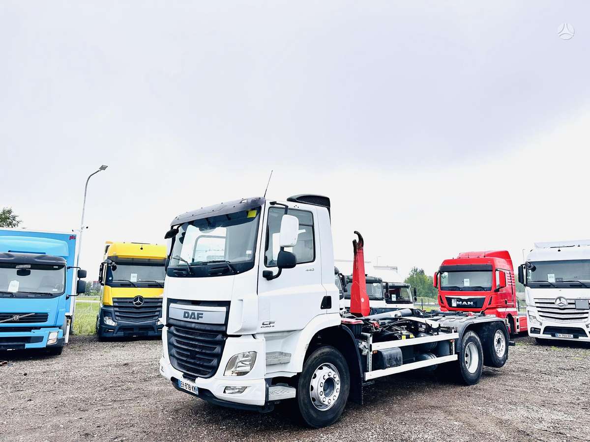 DAF CF 440 21T Kablys, hooklift trucks
