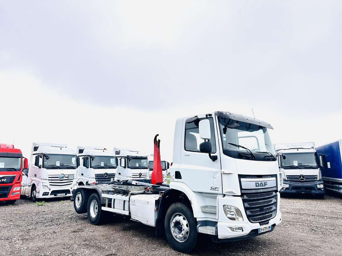 DAF CF 440 21T Kablys, hooklift trucks