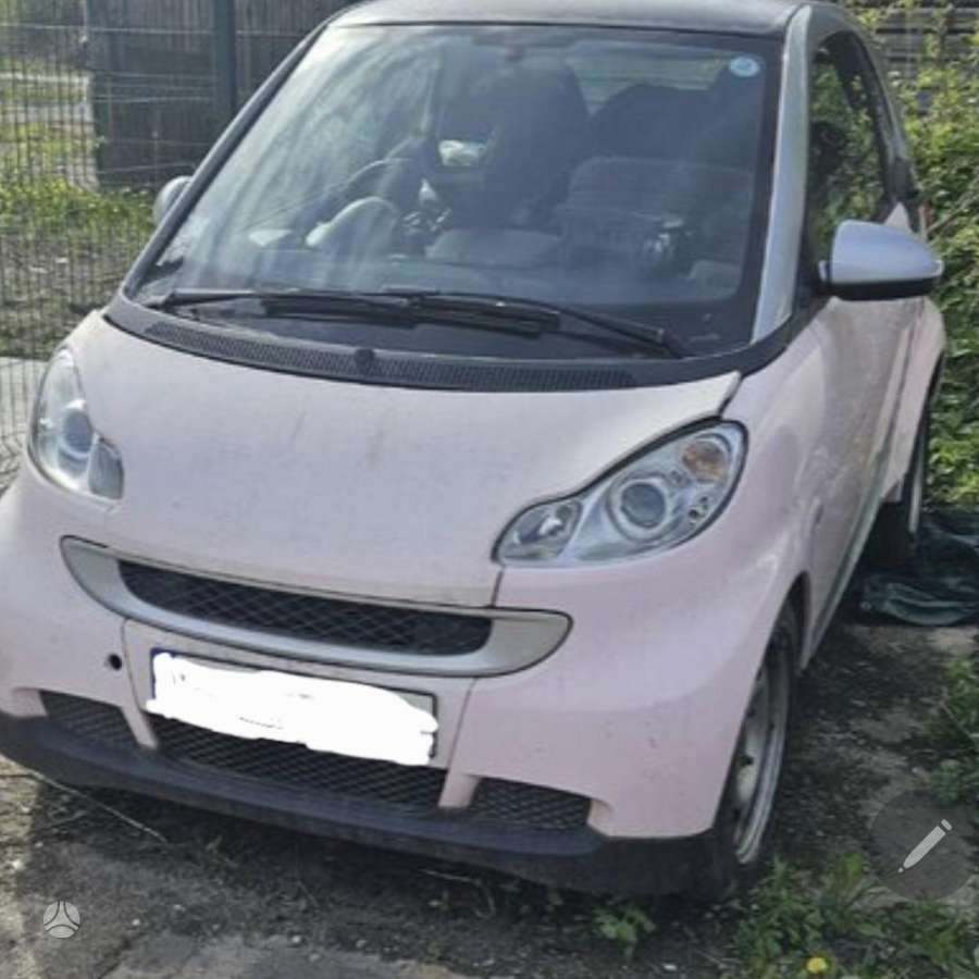 Smart Fortwo Dalių pristatymas į kitus miestus