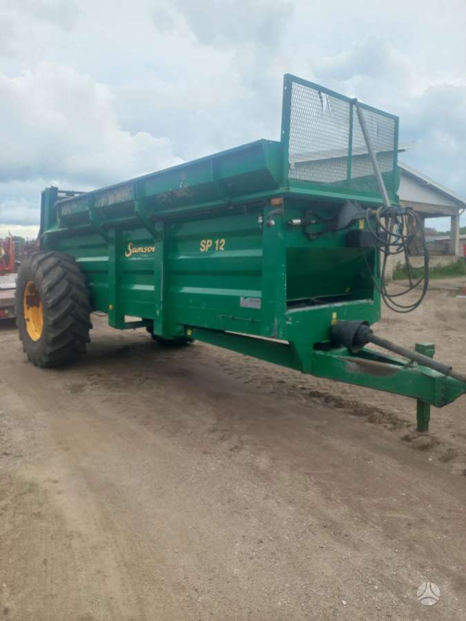Samson SP12, manure shakers, compost shredders