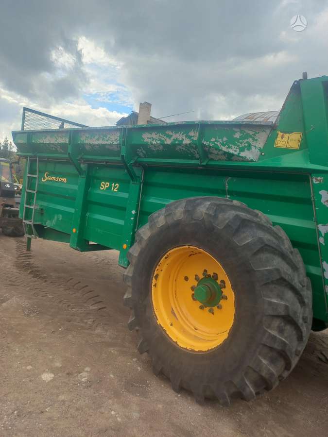 Samson SP12, manure shakers, compost shredders