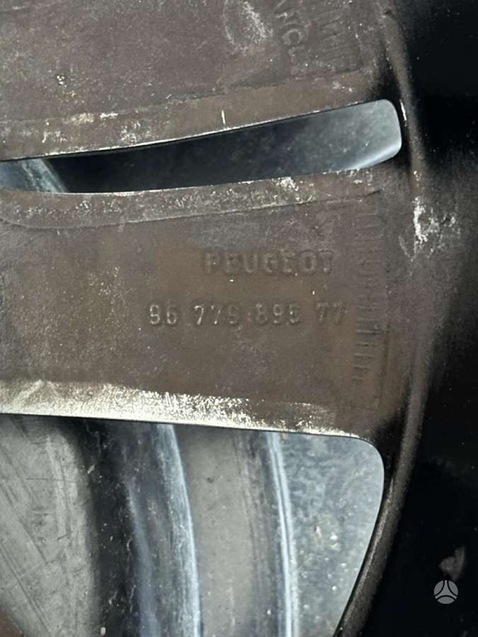 Peugeot 9677989577, light alloy, R16