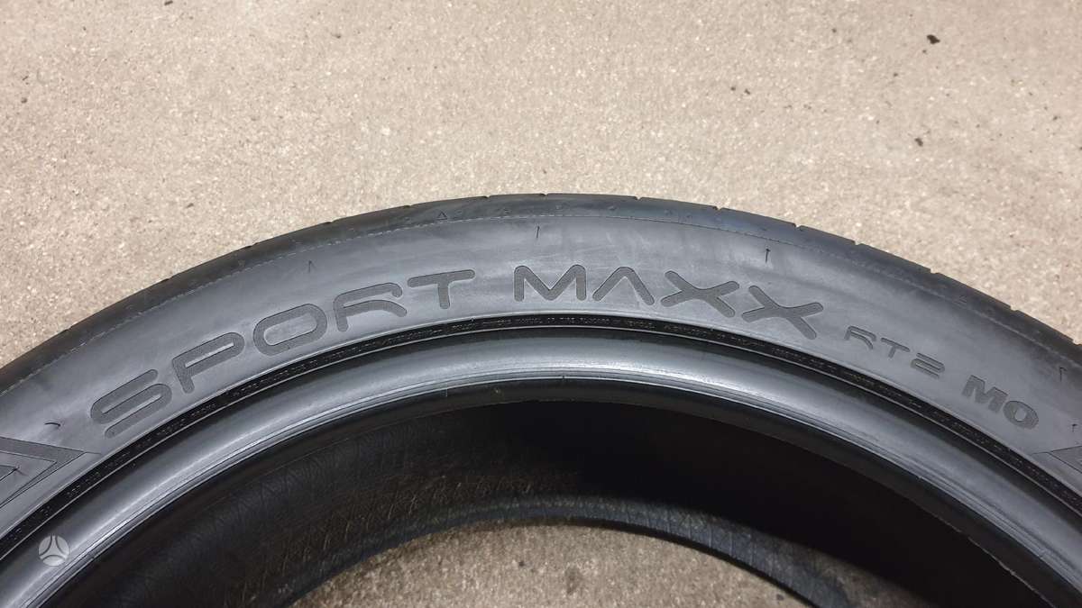 Dunlop Sport Maxx RT2 apie 8mm, летние 255/45 R20