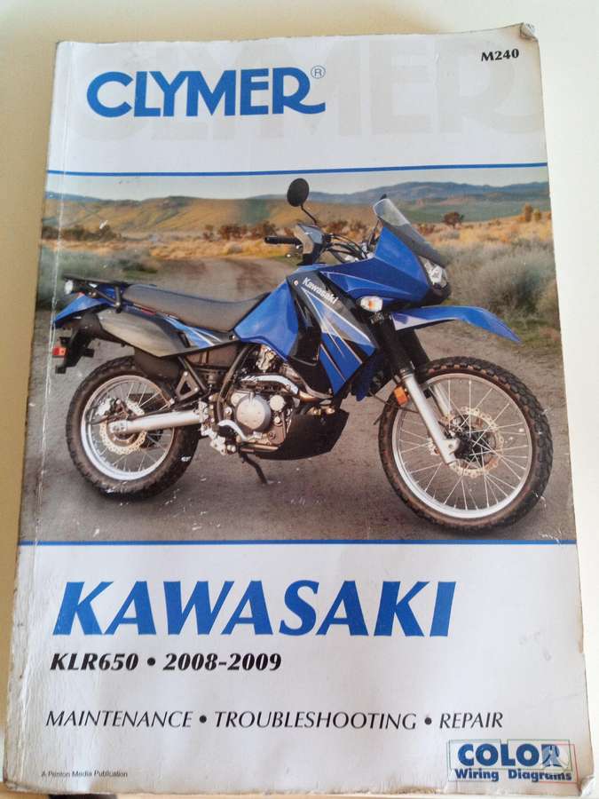 Kawasaki KLR 650cc, эндуро / adventure