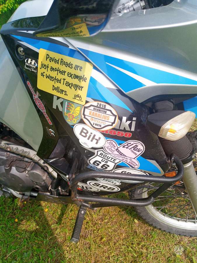 Kawasaki KLR 650cc, эндуро / adventure