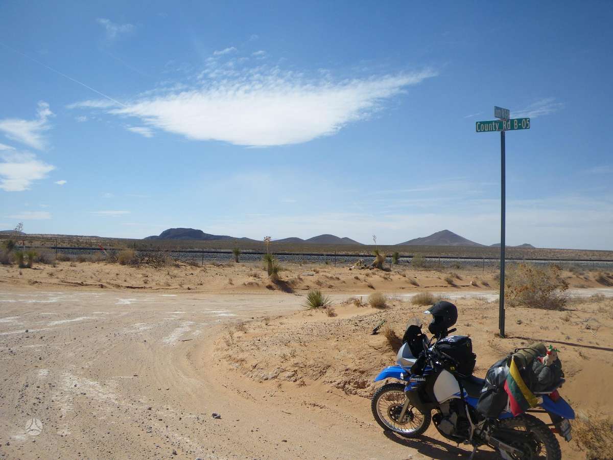 Kawasaki KLR 650cc, эндуро / adventure