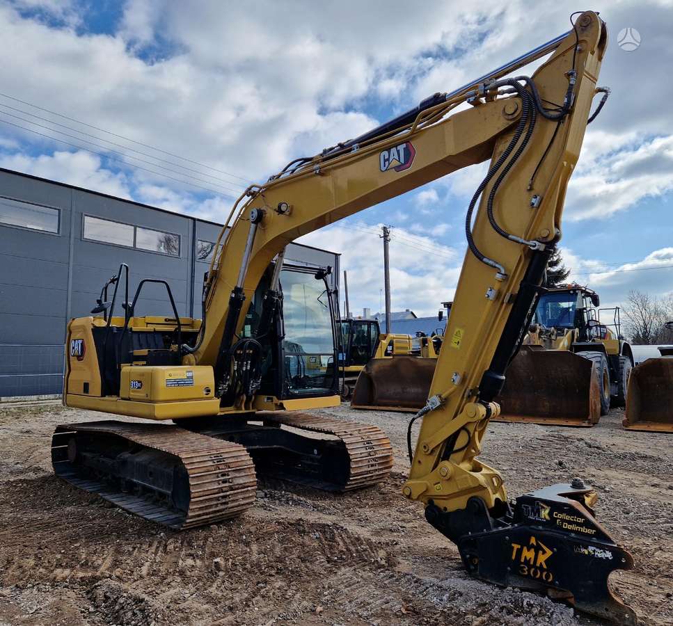 Caterpillar 313GC, ekskavatoriai