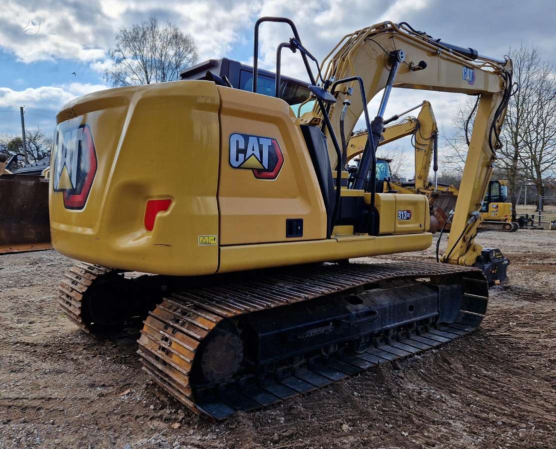 Caterpillar 313GC, ekskavatoriai