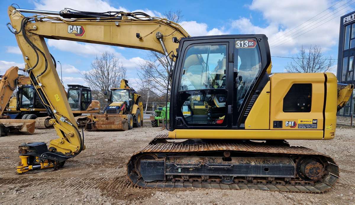 Caterpillar 313GC, excavator