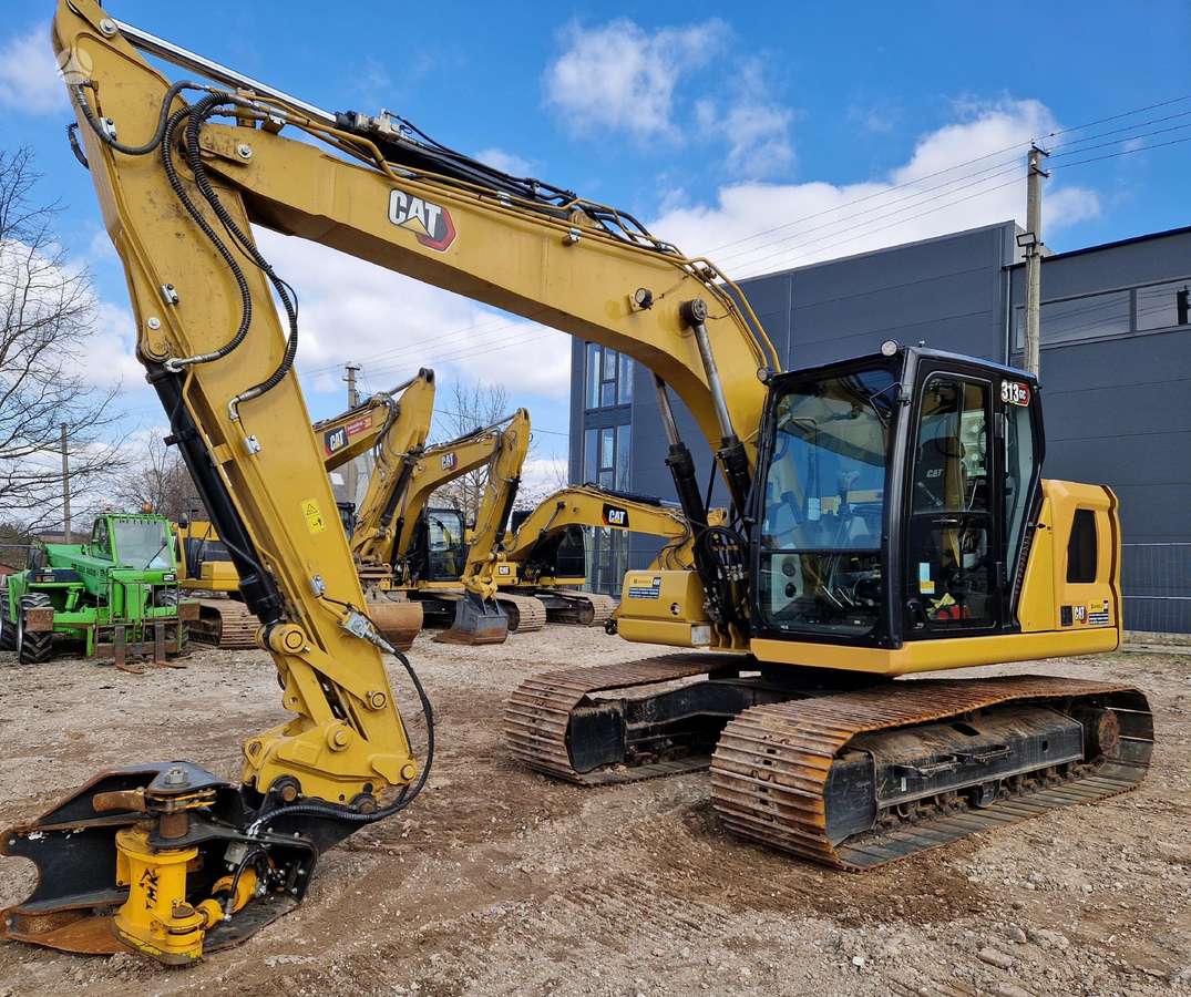 Caterpillar 313GC, экскаваторы