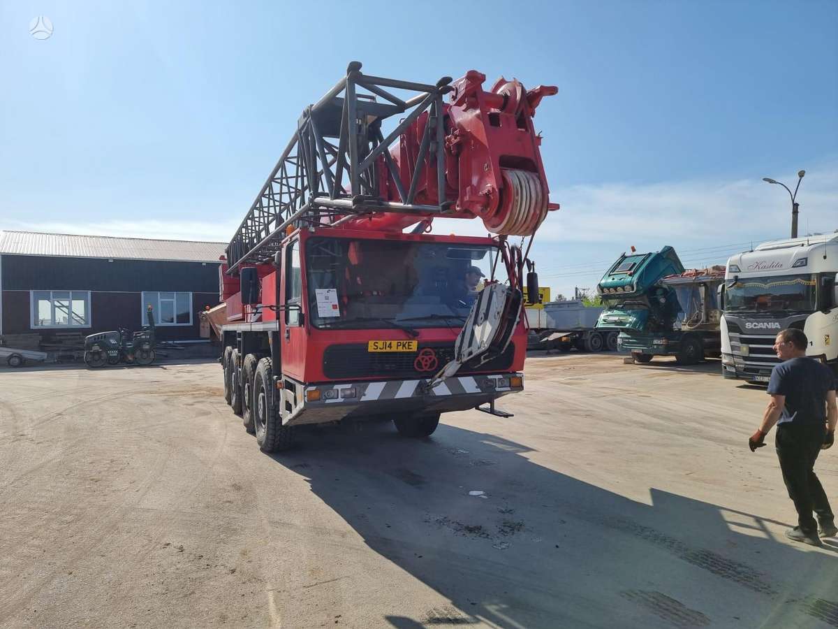 Krupp KMK 4060, краны