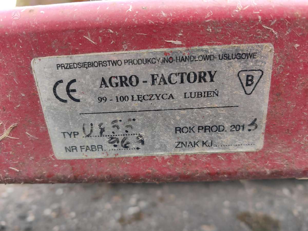 AGRO-FACTORY 300, dirvos tankinimo, lyginimo volai