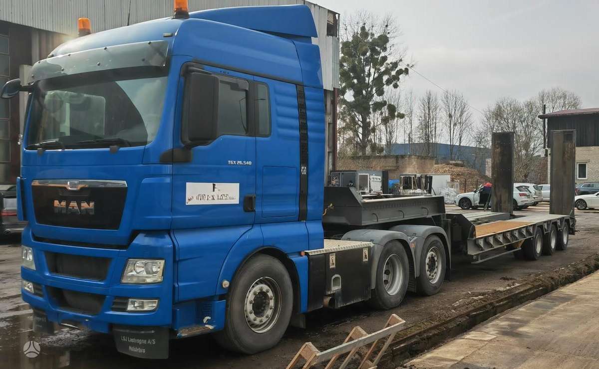 MAN TGX 26.540, 2 miegamosios vietos