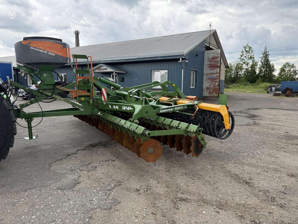 Amazone Catros 6001-2, скребки, скрубберы