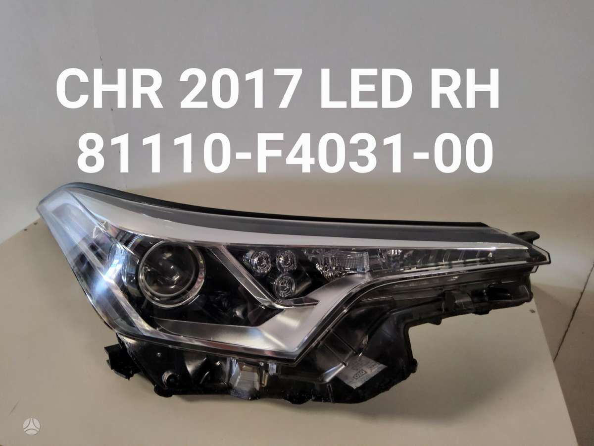 Toyota C-HR по частям