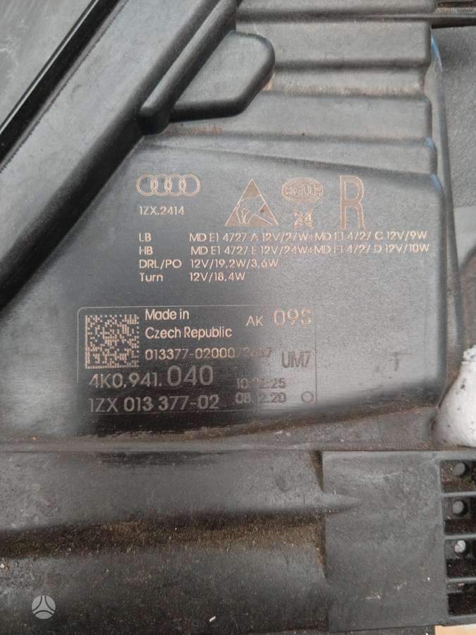 Audi A6 bumpers