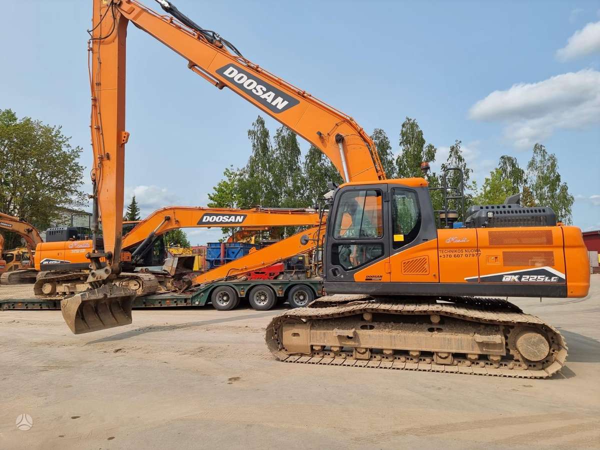 Doosan DX 225LC-7, экскаваторы