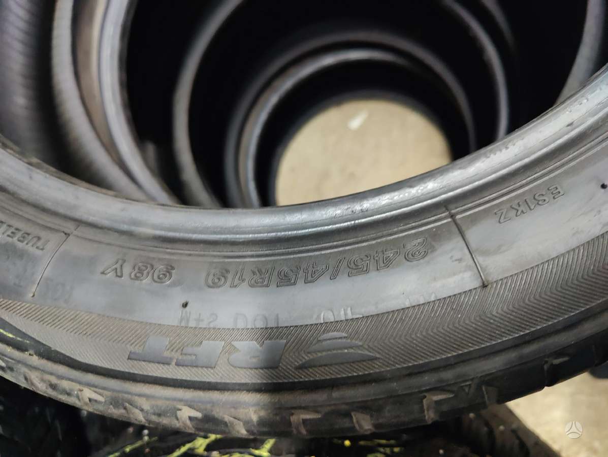 Bridgestone POTENZA, летние 245/45 R19