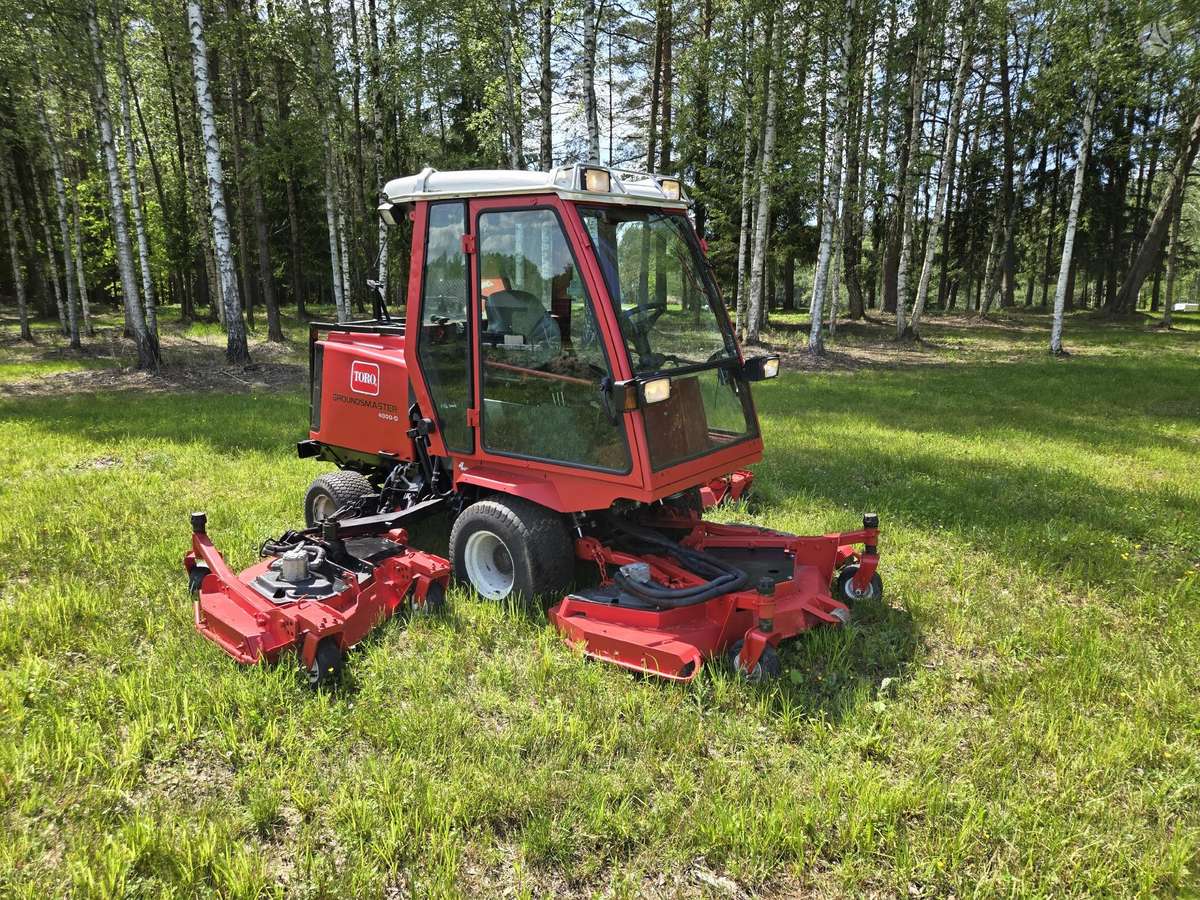 TORO Groundsmaster 4000D, žoliapjovės