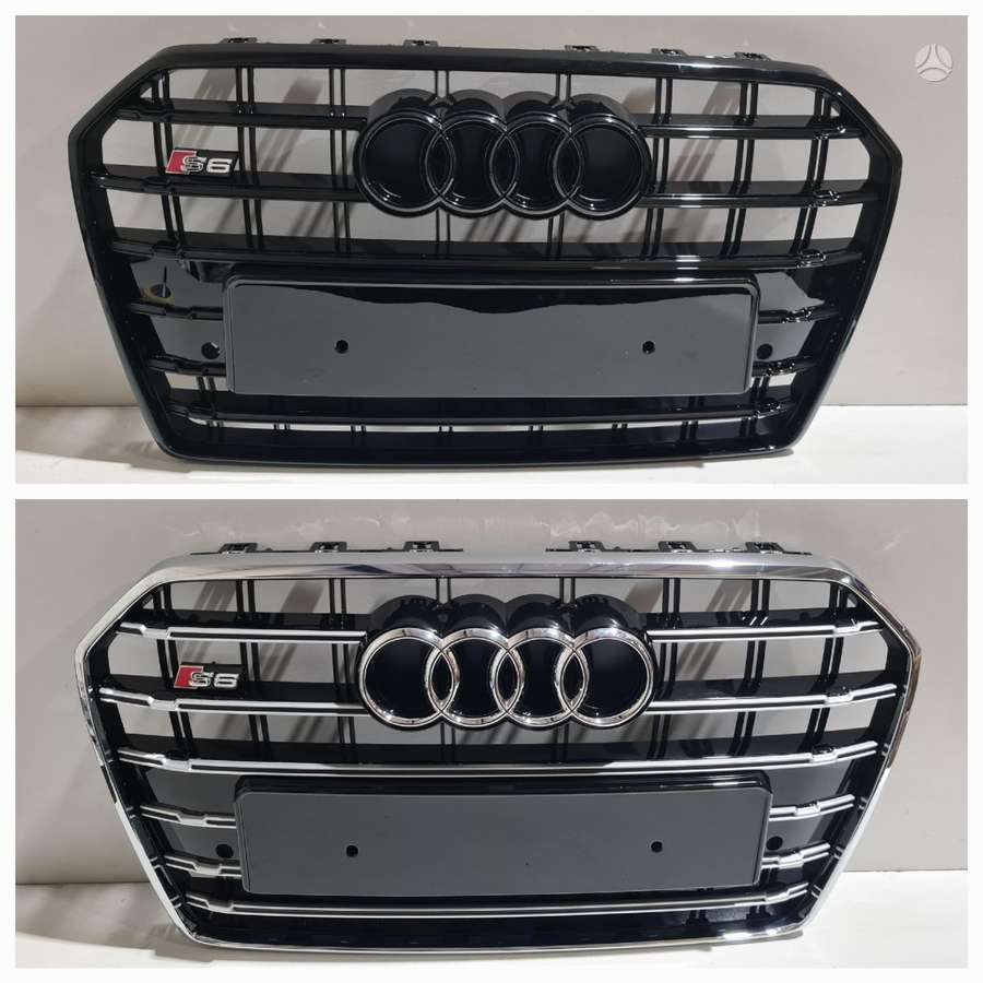 Audi A6 bamperi, radiatora režģis